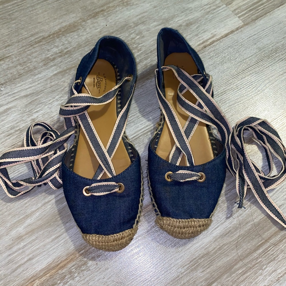 G.H. Bass & CO. Denim Espadrilles